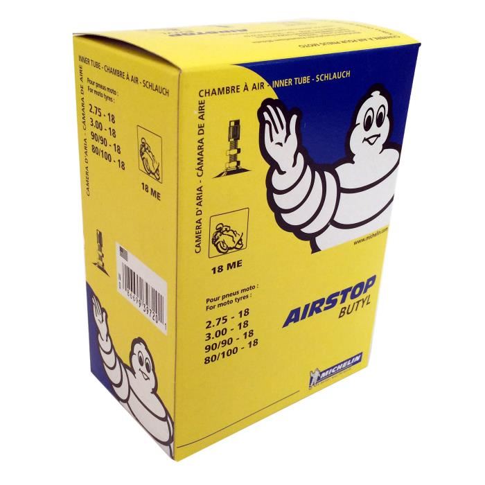 Chambre A Air Pour Moto Michelin 18 275300 9090 Valve Tr4 18me Fiable Et Resistant