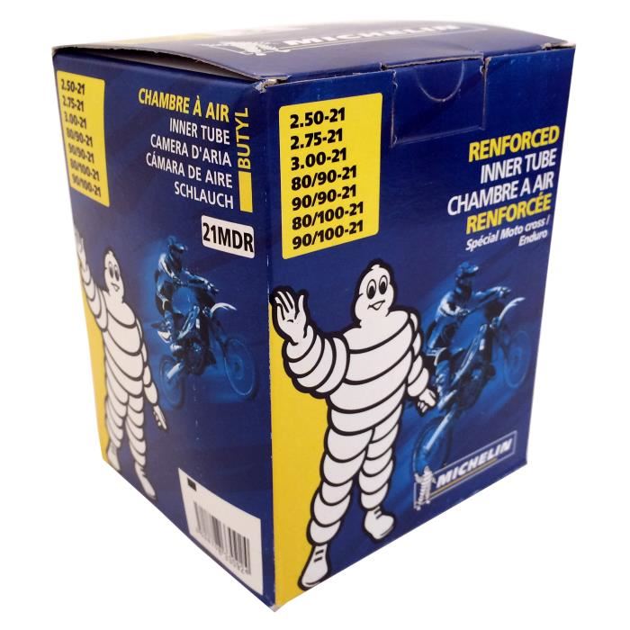 Michelin - Chambre À Air Moto Offroad 21 - 2.50/2.75/3.00 - 21mdr Valve Tr4