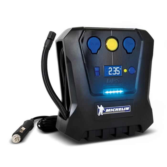 Compresseur Programmable 12v De 005 Bars A 7 Bars Michelin Programmable Voiture Moto Velo Ballons Matelas Pneumatiques