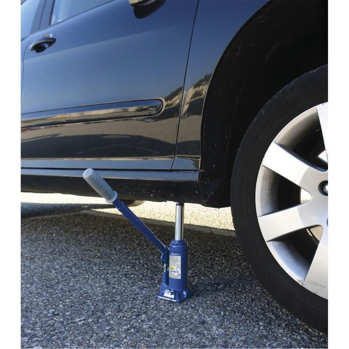 Cric Hydraulique Bouteille 3 Tonnes Hauteur Levage 195mm A 385mm Michelin Pour Le Levage De Voiture Suv Utilitaires 4x4