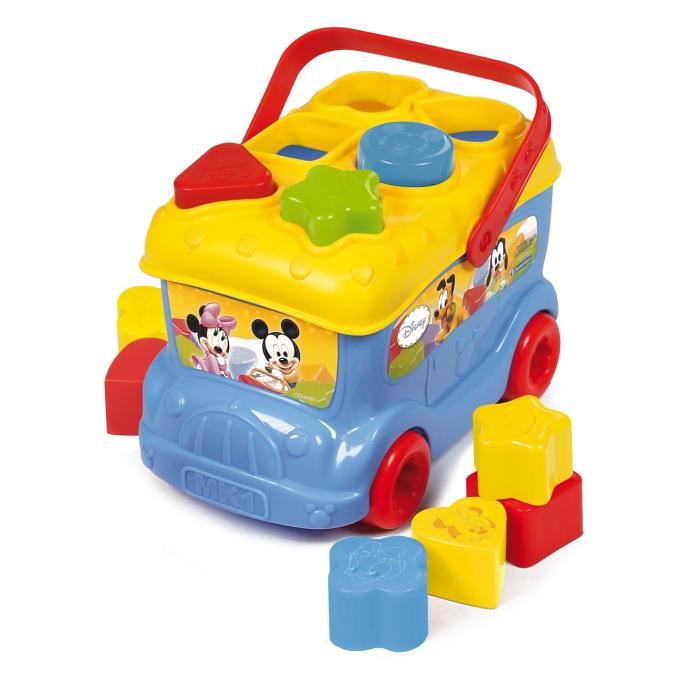 Clementoni - Le Bus Des Formes De Mickey