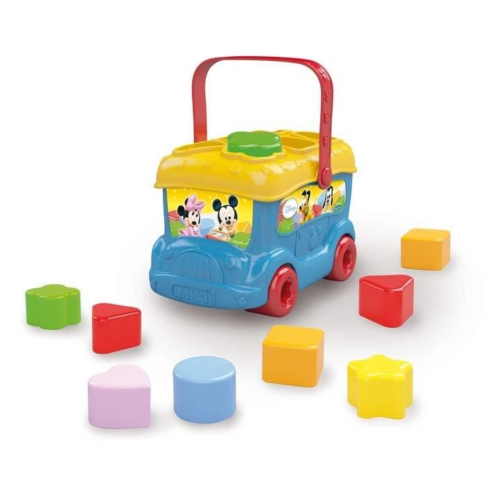 Clementoni - Le Bus Des Formes De Mickey