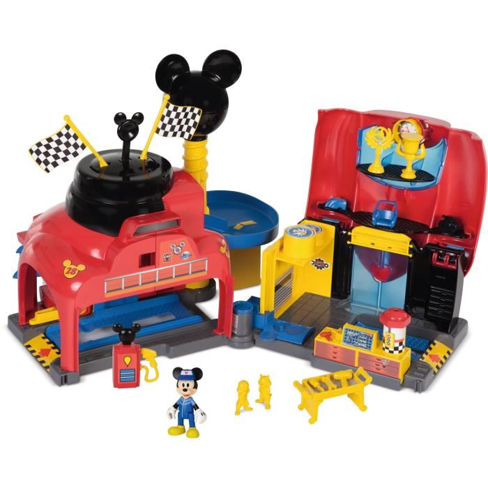 Garage De Mickey Ses Amis Top Depart Imc Toys Modele Mickey Mouse Avec Sons Et Lumieres