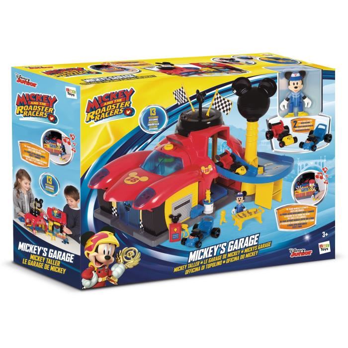 Garage De Mickey Ses Amis Top Depart Imc Toys Modele Mickey Mouse Avec Sons Et Lumieres