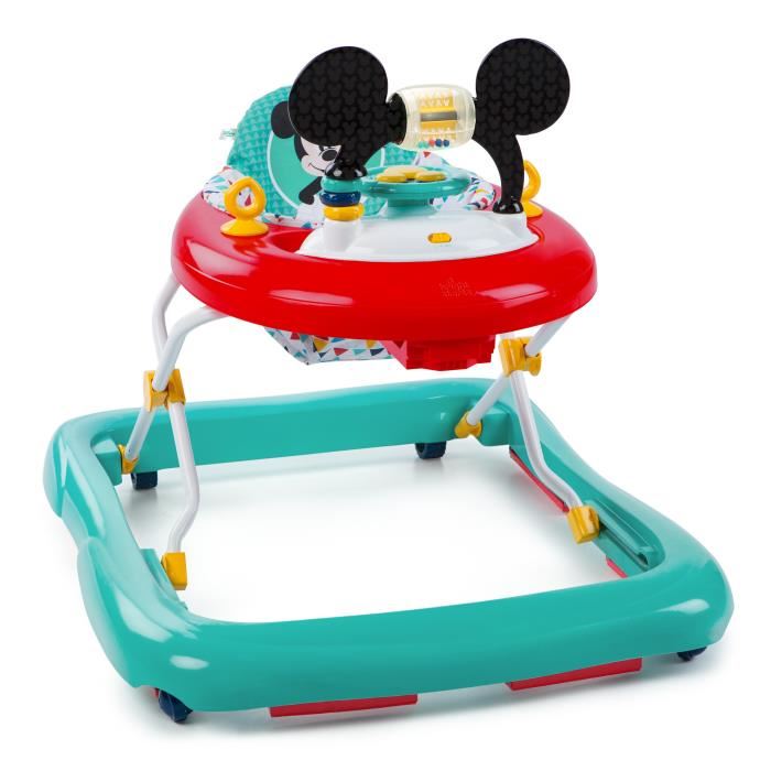 Trotteur Happy Triangles Mickey Mouse - Sons Et Lumieres - Disney Baby