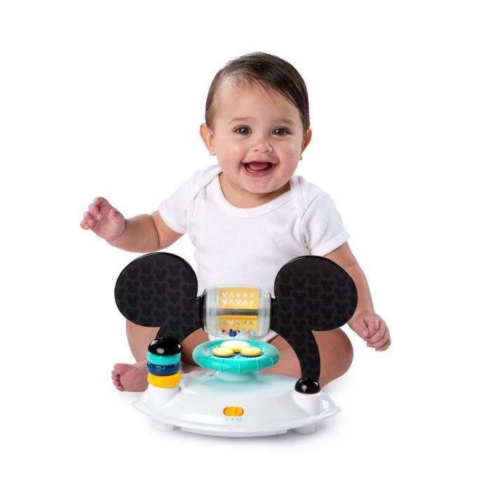 Trotteur Happy Triangles Mickey Mouse - Sons Et Lumieres - Disney Baby