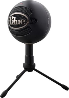 Blue Microphones Microphone Usb A Condensateur Snowball Ice - 44.1 Khz/16 Bit - Noir - Pc / Mac