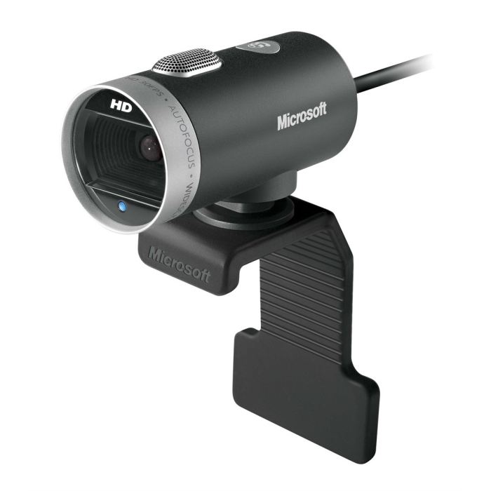 Microsoft Webcam Lifecam Cinema Filaire Usb 20 Camera Couleur 1280x720 Microphone Integre Noir