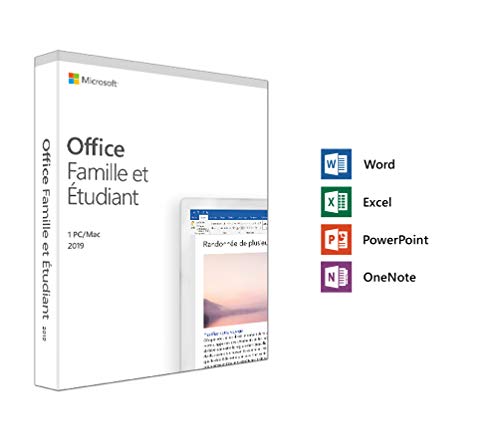 Microsoft Office Famille Et Etudiant 2019 Achat Definitif