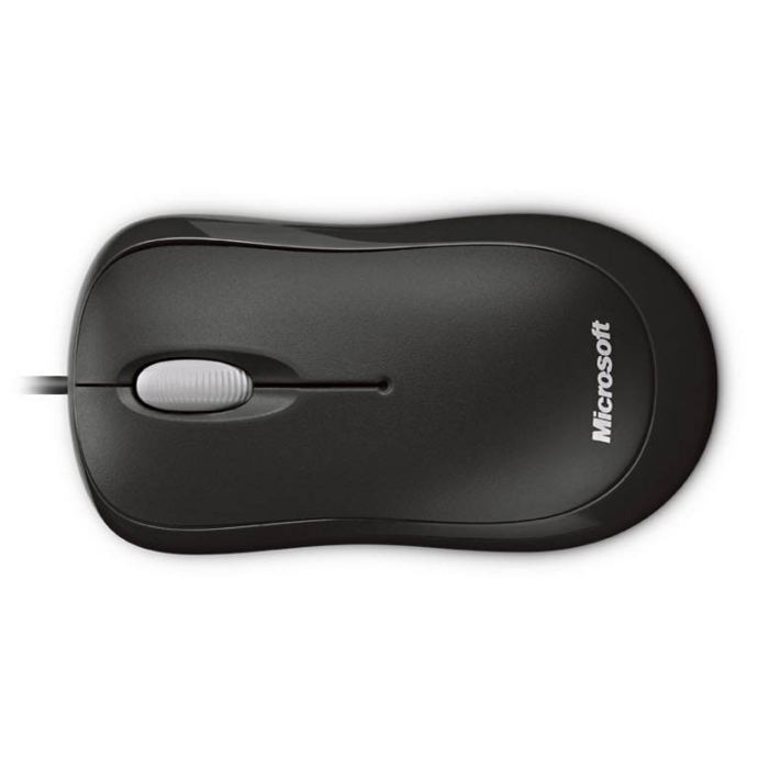 Microsoft Basic Optimal Mouse Souris Optique 3 Boutons Filaire Usb Noir