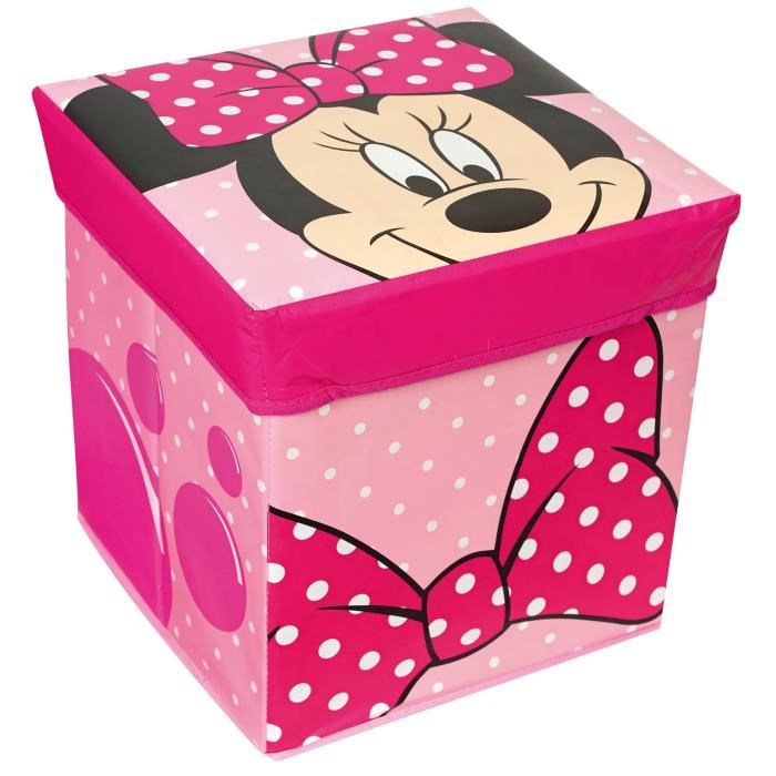 Fun House Disney Minnie Tabouret Rangement Ardoise Pour Enfant