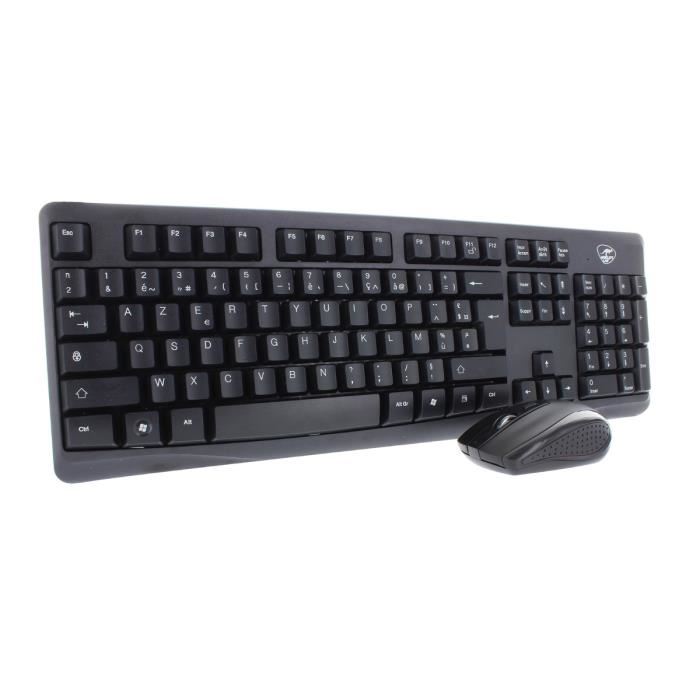 Ensemble Clavier Souris Mobility Lab Alpha Ergonomique Sans Fil Pave Numerique Integre