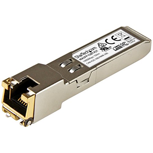 Startech Module De Transceiver Sfp Gigabit Rj45 En Cuivre Compatible Cisco Meraki Ma Sfp 1gb Tx 100 M