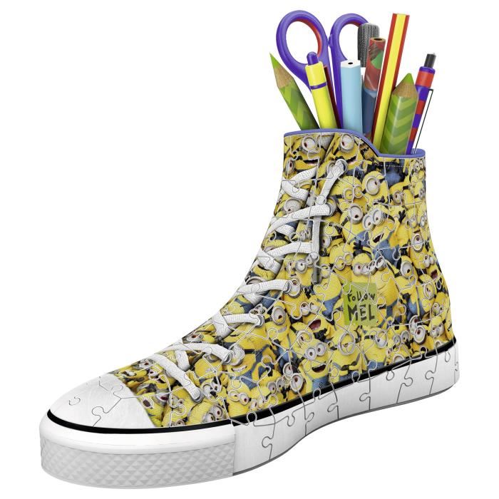 Puzzle 3d Sneaker Minions 2 Ravensburger 108 Pieces Enfant