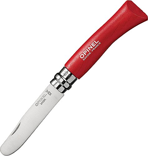 Opinel O001698 Couteau Mixte Adulte, Rou...