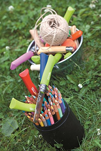 Opinel O001698 Couteau Mixte Adulte, Rou...