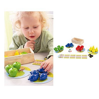 Jeu Educatif Cooperatif Haba - Mon Premier Verger - Adapte Aux Tout-petits - 2 Ans Et Plus