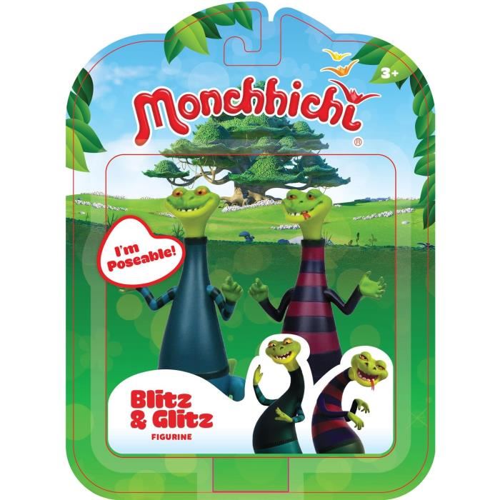 Monchhichi - Set De 2 Figurines ArticulÃ...