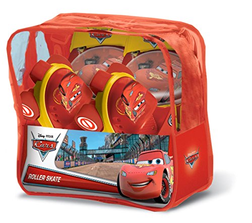 CARS Rollers Reglables et protections taille 22 a 29 Patins Genouilleres Coudieres Disney