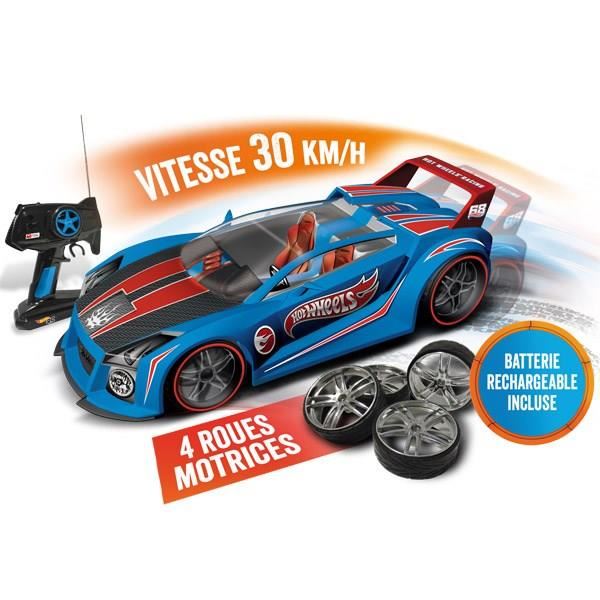 Mondo Motors - Voiture Telecommandee Hot Wheels Quick N Sik 1:10