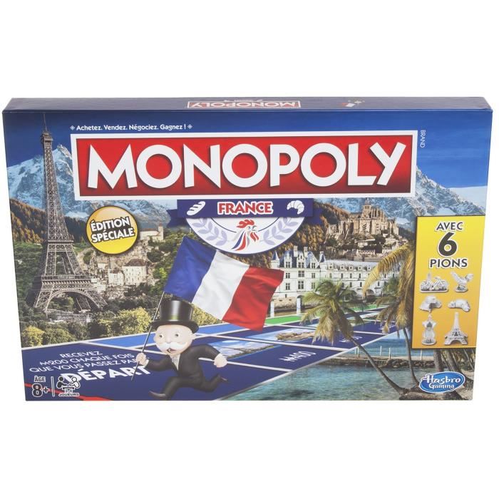 Monopoly Edition France Jeu De Societe Jeu De Plateau