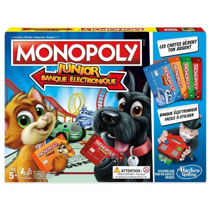 Hasbro Gaming - Monopoly Junior Electronique