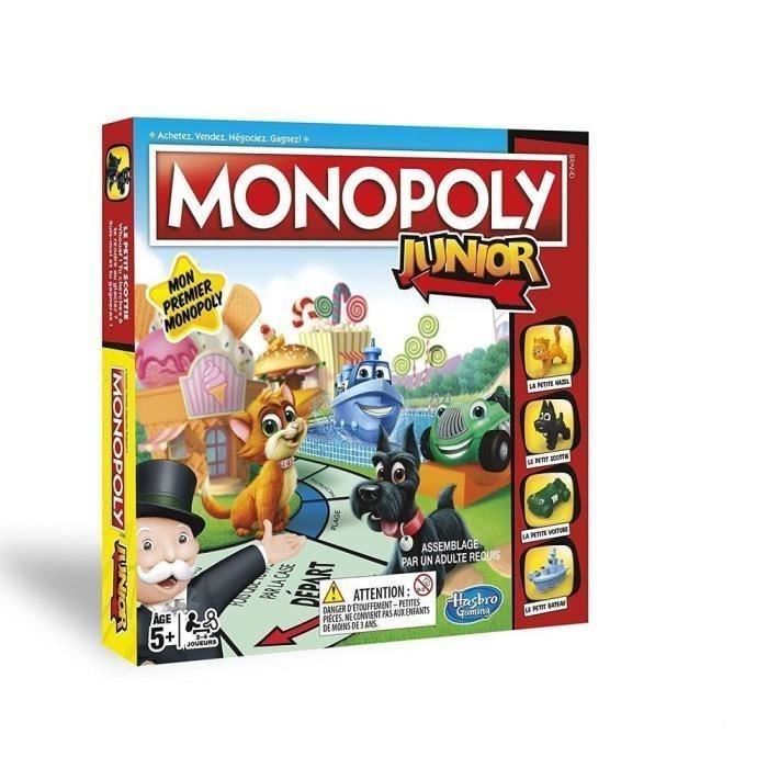 Monopoly - Jeu De Societe Junior - Jeu D...