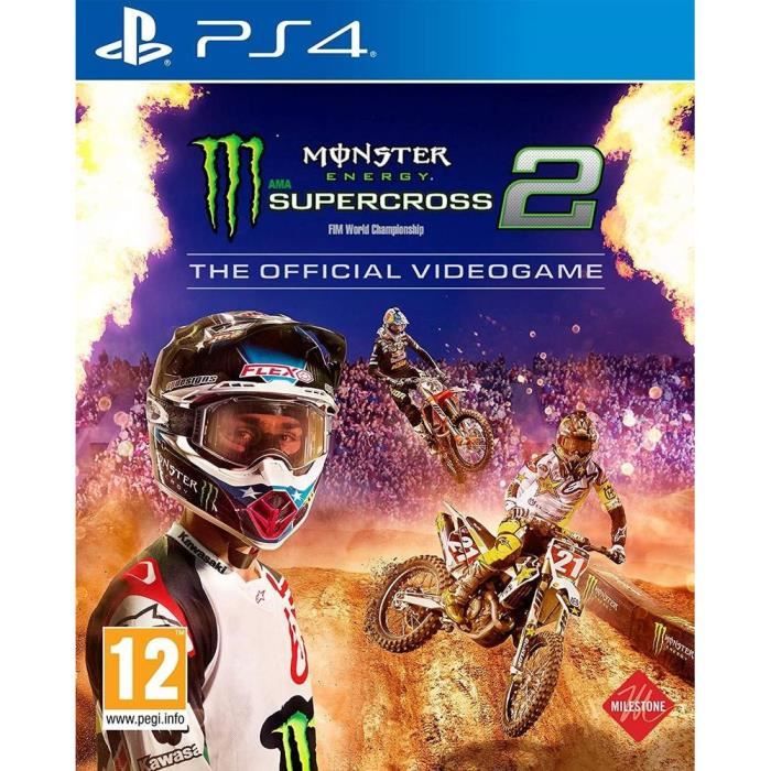 Nacon Monster Supercross Energy 2 The Official Videogame Ps4