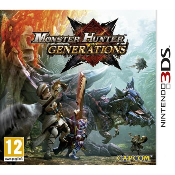 Monster Hunter Generations Jeu 3ds