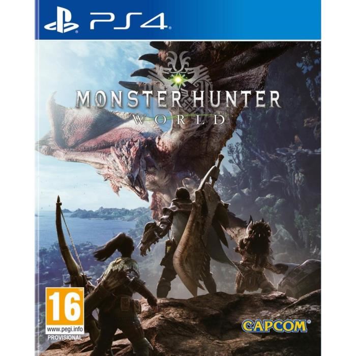 Monster Hunter World Jeu Ps4