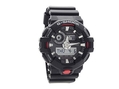G SHOCK GA 700 1AER black red Taille Uni