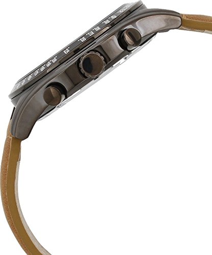 Esprit - Es108241004 - Montre Homme - Quartz - Chronographe - Bracelet Cuir Marron