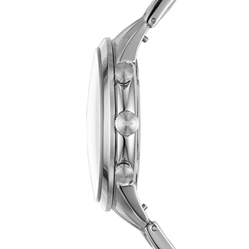 Montre Fossil Townsman Fs5346 Chronographe Blanc Acier Inoxydable