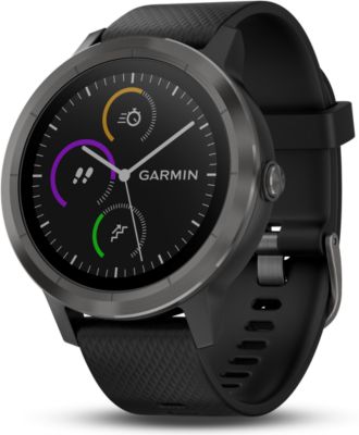 Garmin Vivoactive 3 Black Montre Connectee Gps Cardio - Noir / Gris