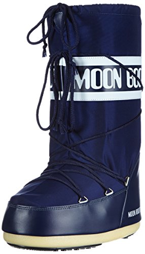 Moonboot - Bottes Apres-ski - Moon Boot Icon Nylon Blue  - Taille 45-47 - Bleu