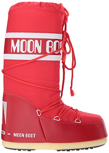 Moonboot - Bottes Apres-ski - Moon Boot Icon Nylon Red  - Taille 23-26 - Rouge