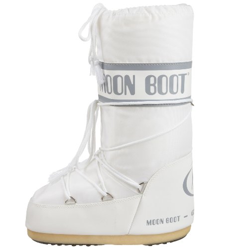 Moonboot - Bottes Apres-ski - Moon Boot Icon Nylon White Pour Femme - Taille 31-34 - Blanc