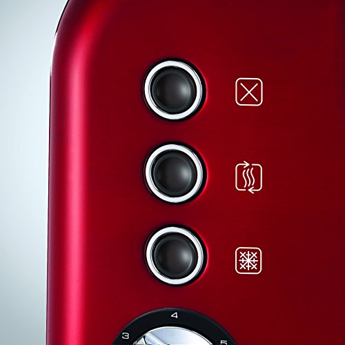 Morphy Richards Toaster 2tranches 7 Positions Accent Refresh Rouge