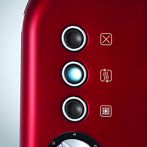 Morphy Richards Toaster 2tranches 7 Positions Accent Refresh Rouge