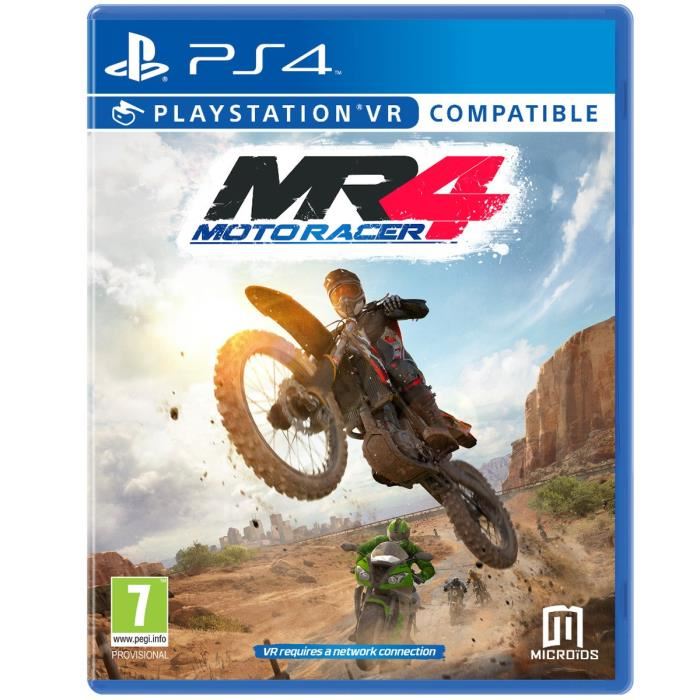 Moto Racer 4 Jeu Ps4 + Playstation Vr