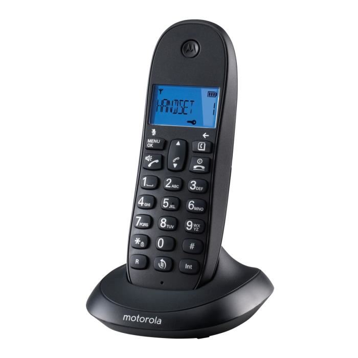 Motorola C1001 Telephones Sans Fil Ecran