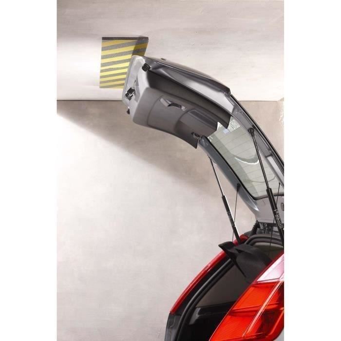 2 mousses de protection droites noires et jaunes pour voiture 100 cm MOTTEZ A096S2JA