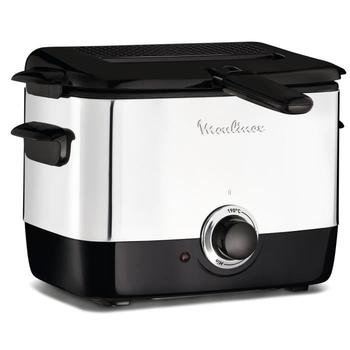 Moulinex Minifrito Friteuse Classique 1 L 600 De Frites Jusqua 4 Personnes 150 °c A 190 °c Compact Rangement Facile