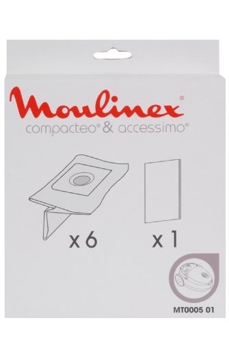 Moulinex MT000501- Pochette 6 Sacs Papie...