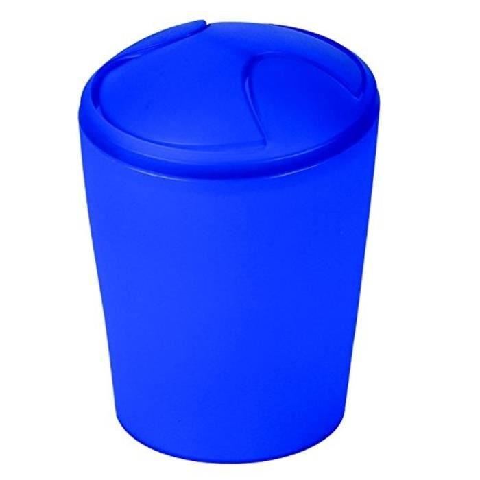 Poubelle A Bascule Spirella Move 5l Frosty Marine Polypropylene