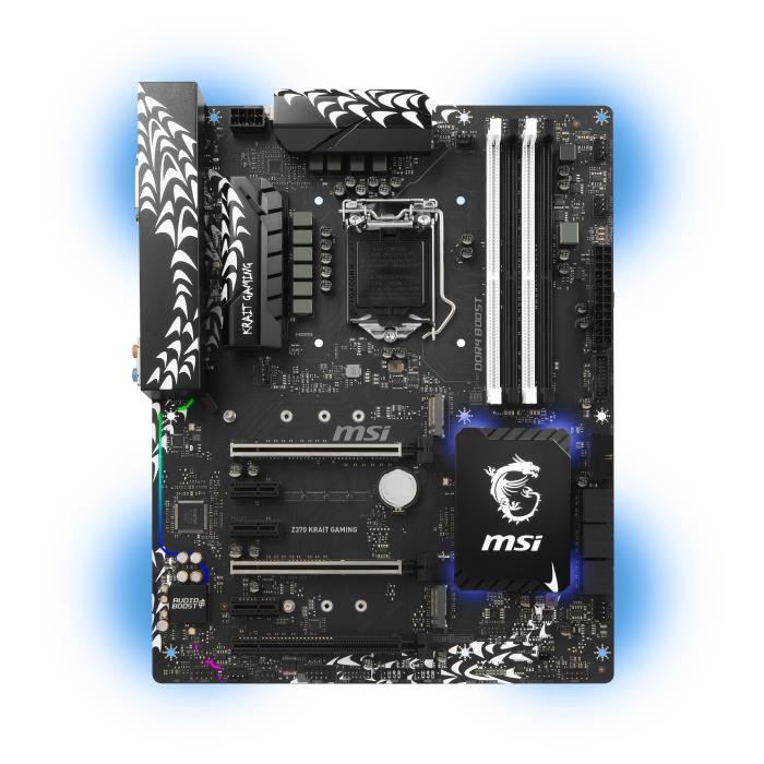 Carte Mere Msi Z370 Krait Gaming Z370lga11512017ddr4atx