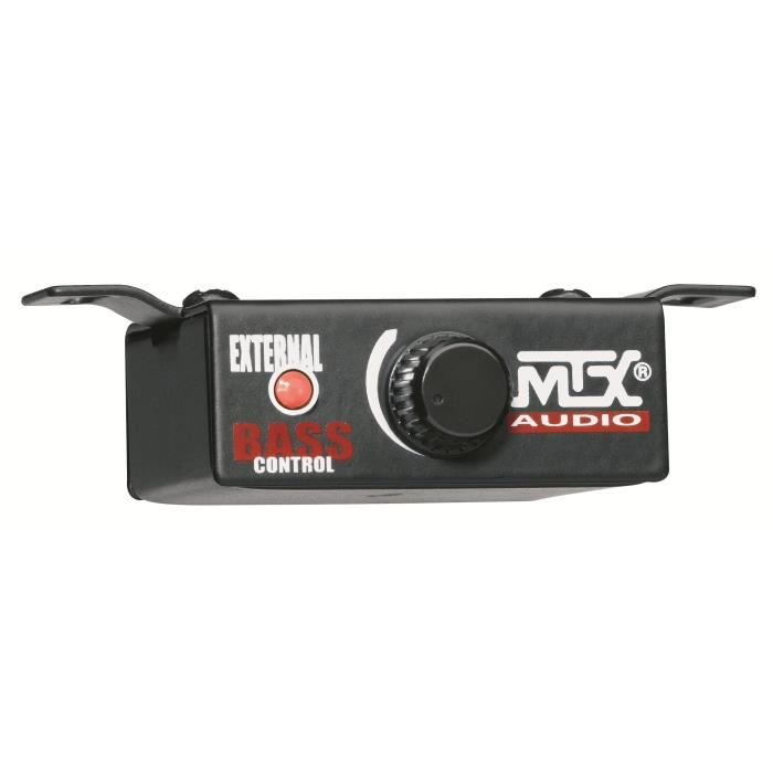 Caisson De Grave Amplifie Mtx Audio Rtp8 120w Rms Subwoofer 20cm Telecommande Ebc