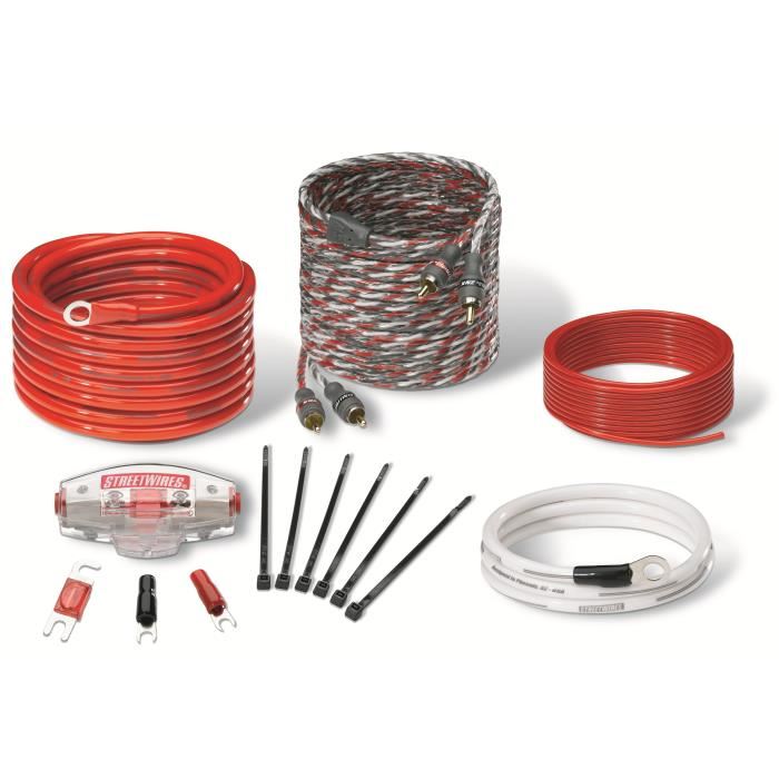 Mtx Znx10k Pack Alimentation 10mm² 5 Metres Dalim 07m De Masse Cable Rca Porte Fusible Et Accessoires