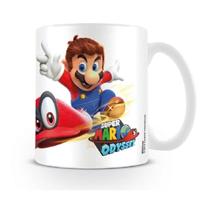 Mug Super Mario Odyssey Cappy Throw