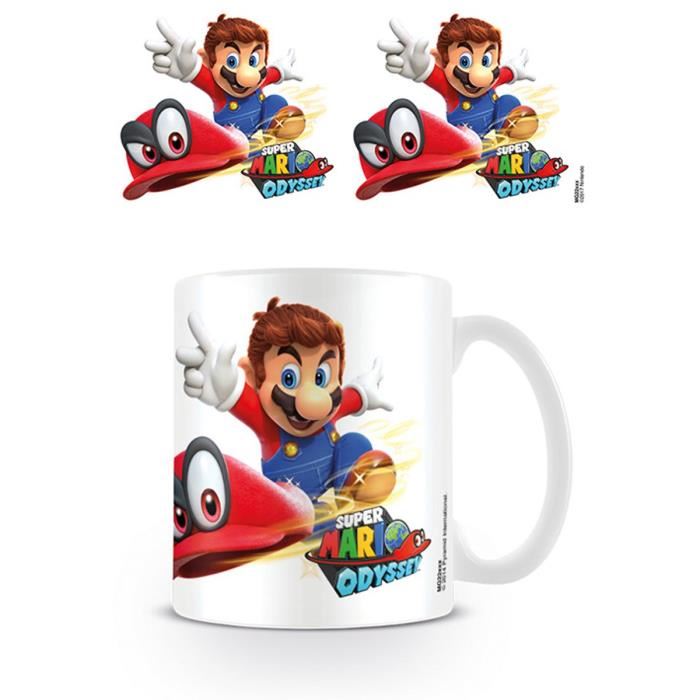 Mug Super Mario Odyssey - Lancer de Mario